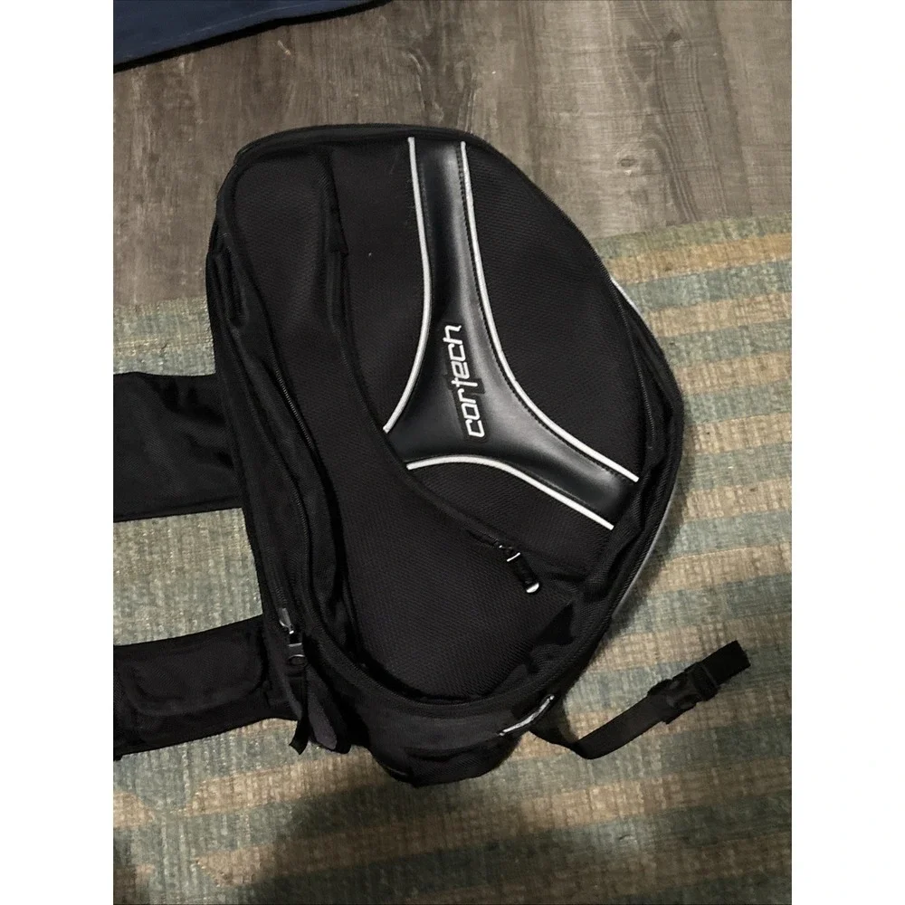 Cortech Motorcycle Saddle Bags Each 16 Inch Worn
